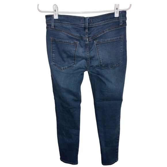 Free People Medium Wash Skinny Jeans Size 27 - Picture 6 of 6